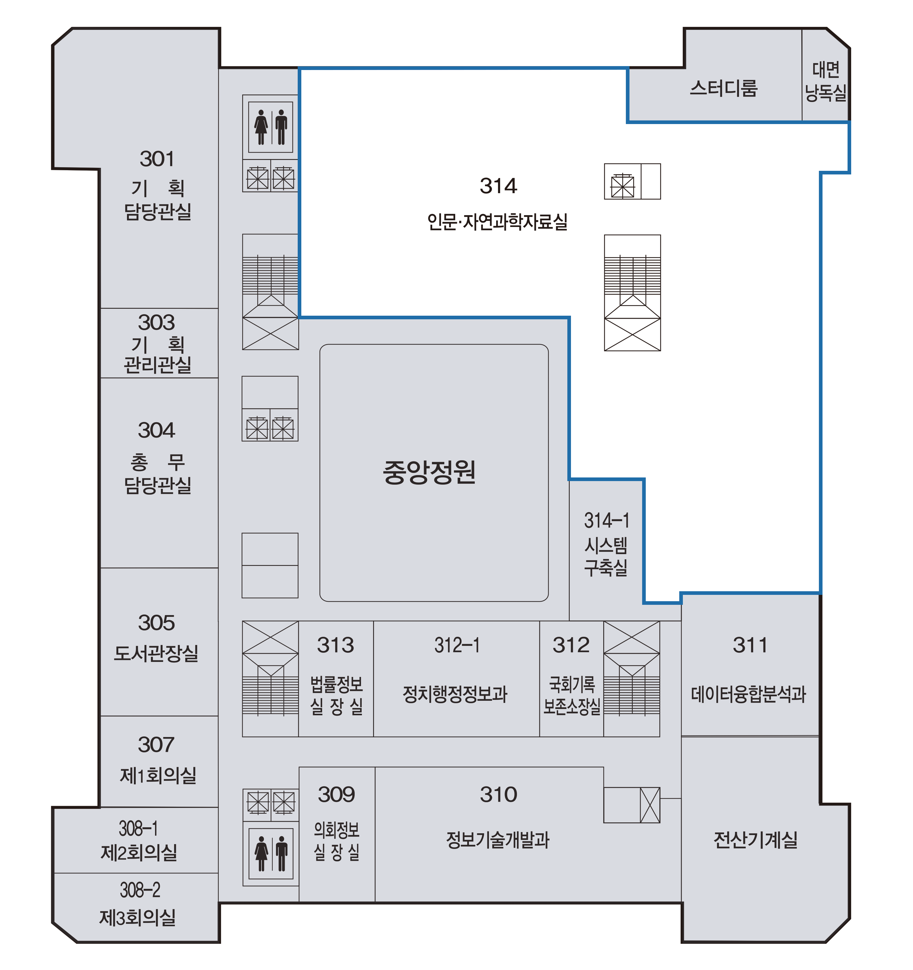 인문ㆍ자연과학자료실 위치
