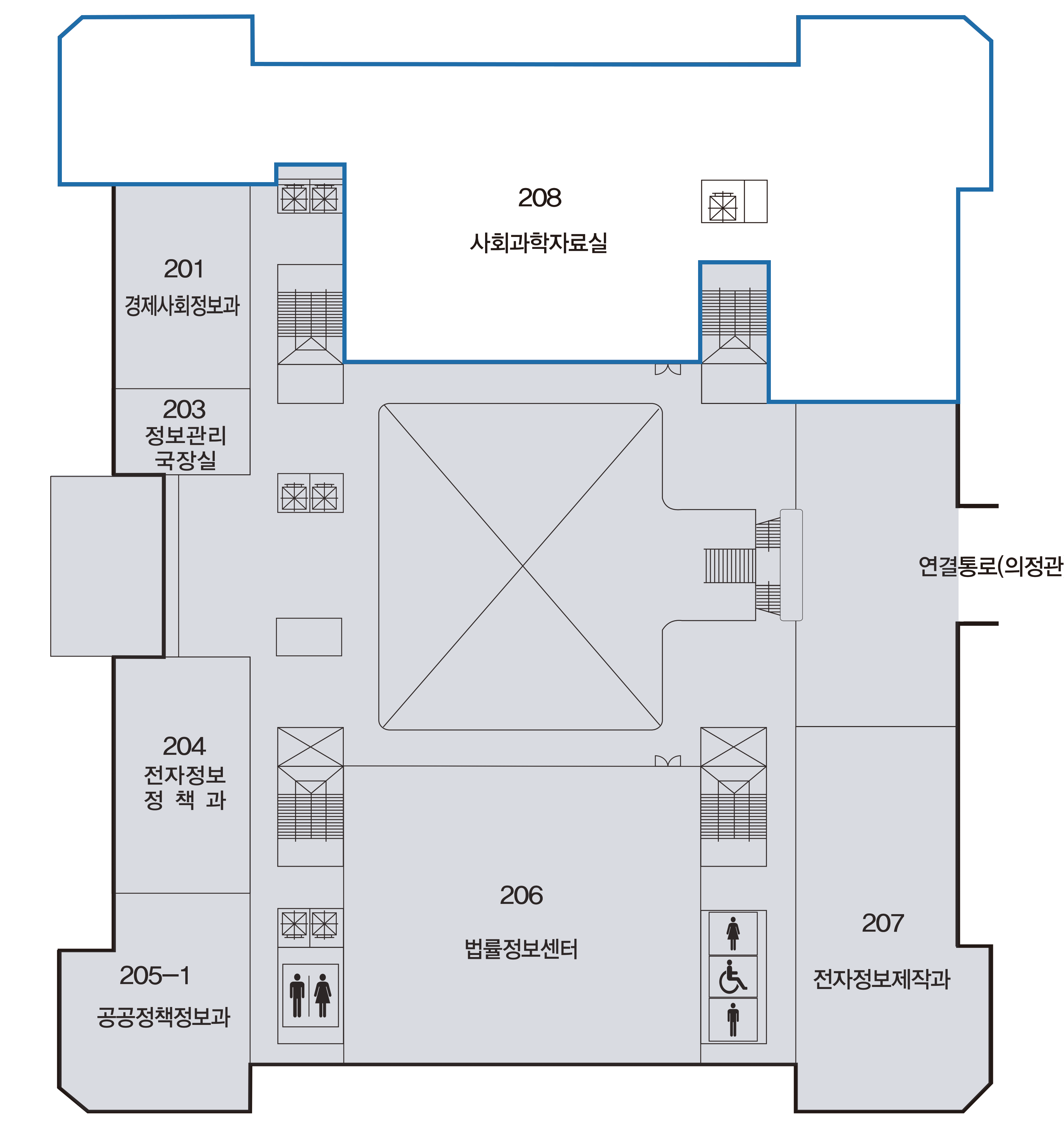 사회과학자료실 위치