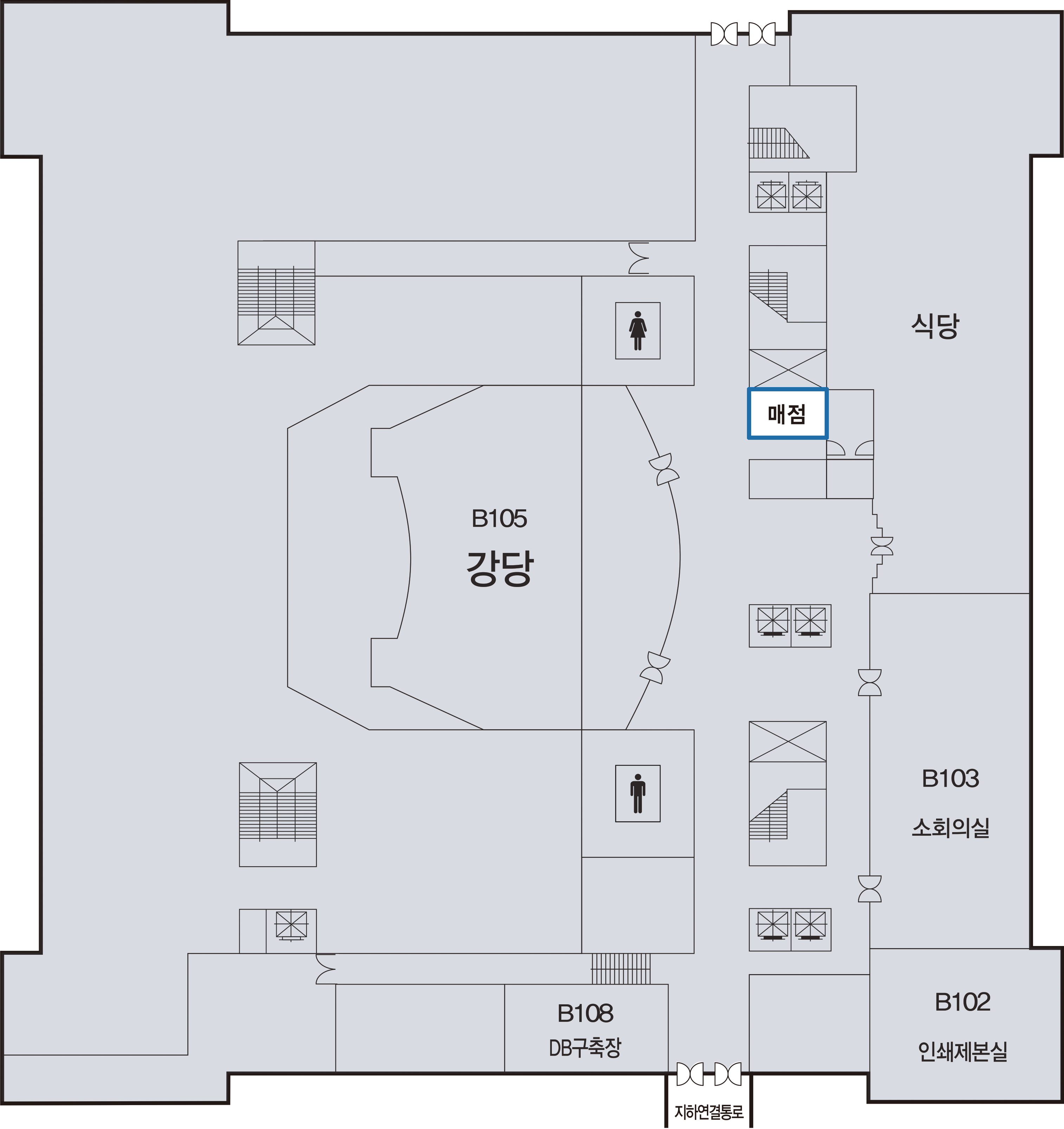 매점 위치