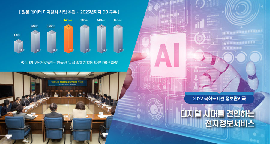 2022년 국회도서관 디지털 시대를 선도하는 글로벌 의회도서관으로 이미지4